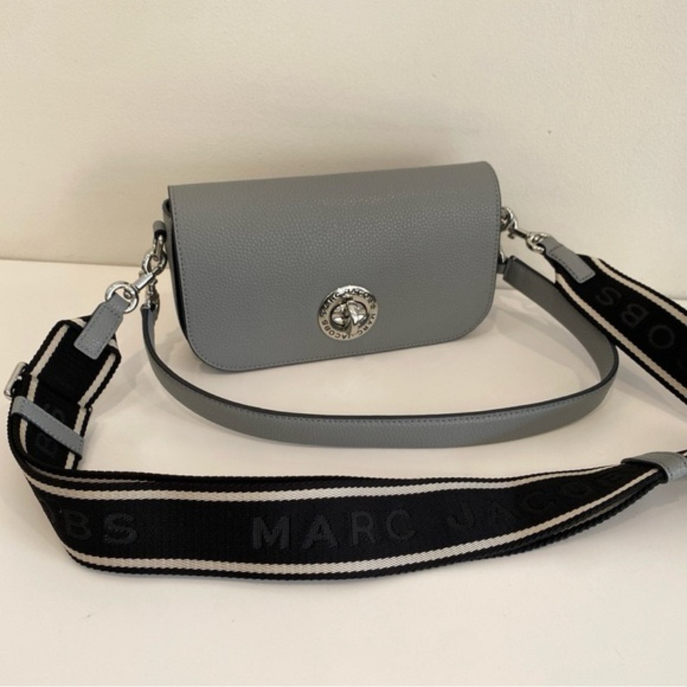 NWT Marc Jacobs Signet Turnlock Two-way Leather Bag